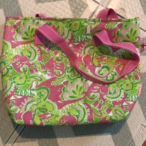 Lilly Pulitzer insulated tote